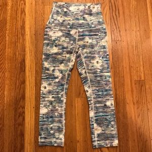 Lululemon wunder under high waist crop legging